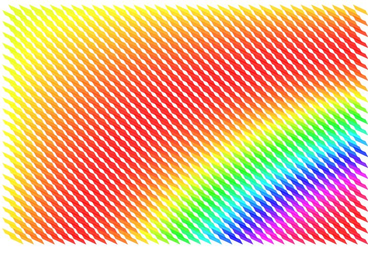 Playing with shearing and patterns